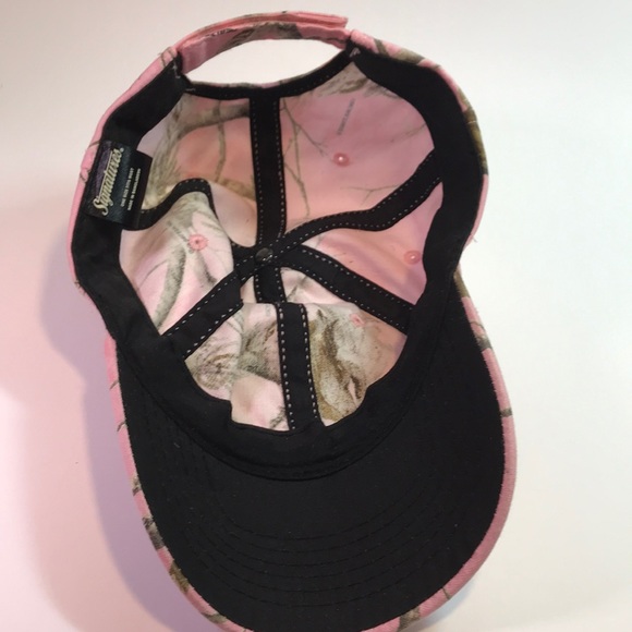 Realtree Cap Hat Pink and Green - Picture 5 of 5